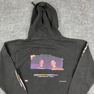 TMG Hoodie Mens Size M Black Pullover Streetwear Trey Meat Gang Art